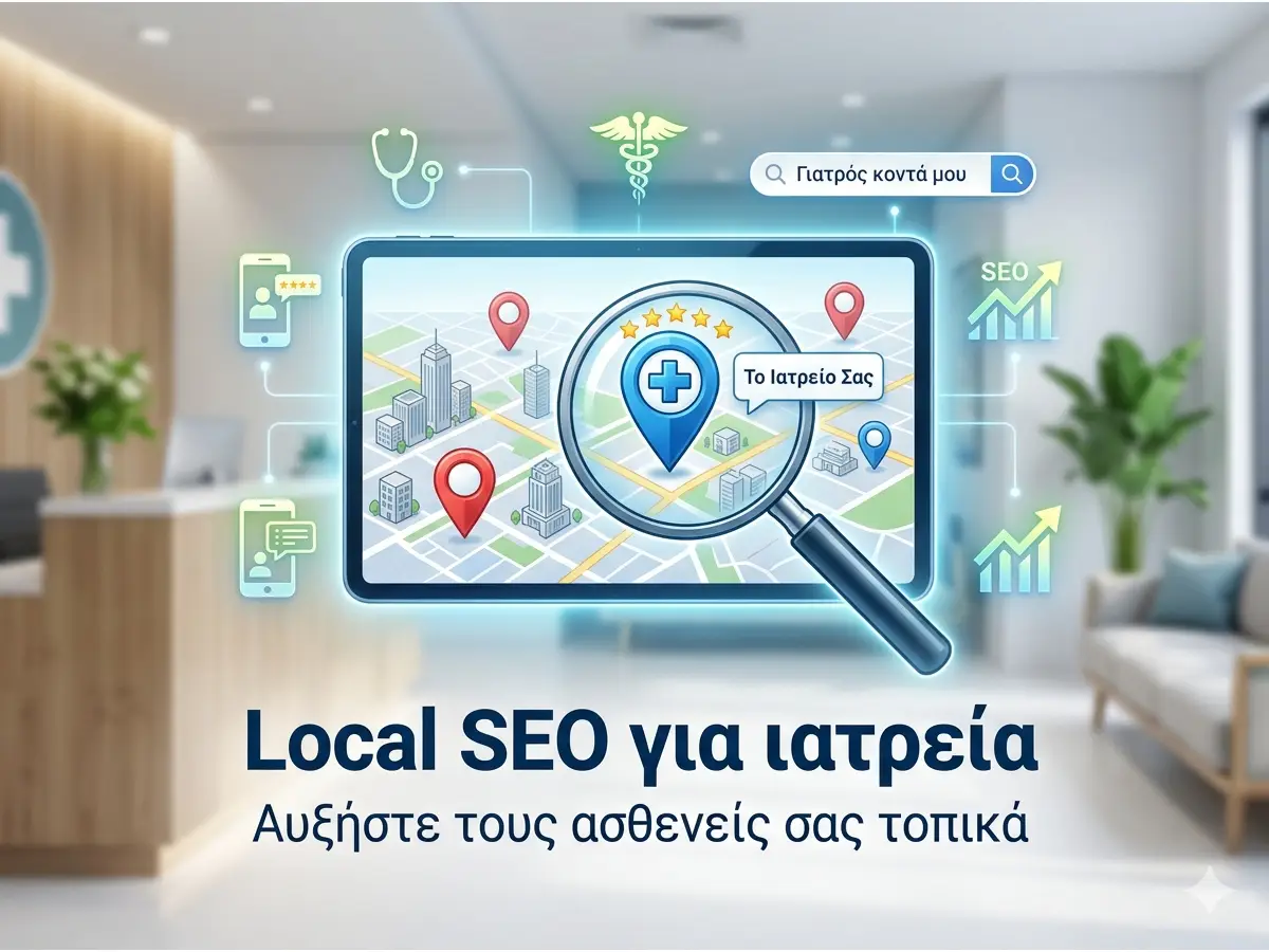 Local SEO για Ιατρείο: Πώς να Εμφανίζεστε στους Χάρτες της Google