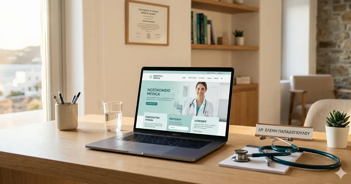Γιατί ο Γιατρός Χρειάζεται Ιστοσελίδα